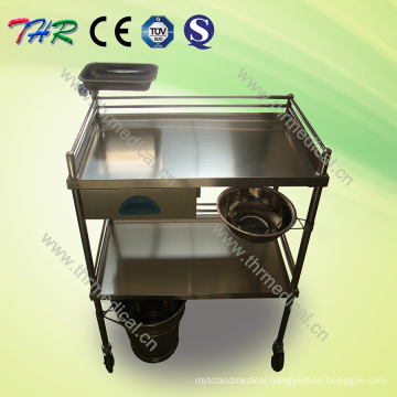 Hospital Stainless Steel Treatment Trolley